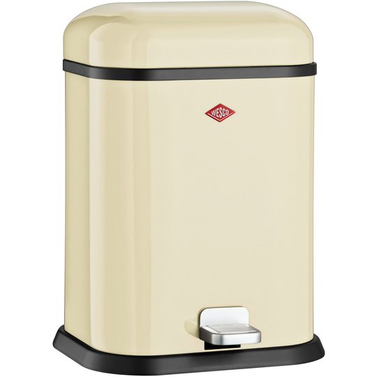 Wesco Single Boy pedalhink, 13 liter - creme
