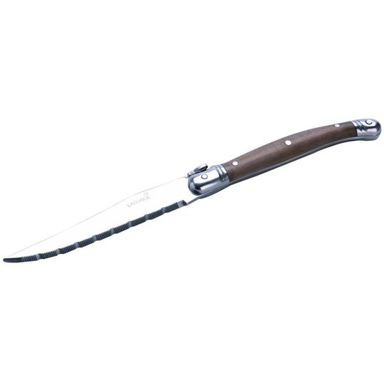 Laguiole Grillknivar 6-pack Valnötshandtag