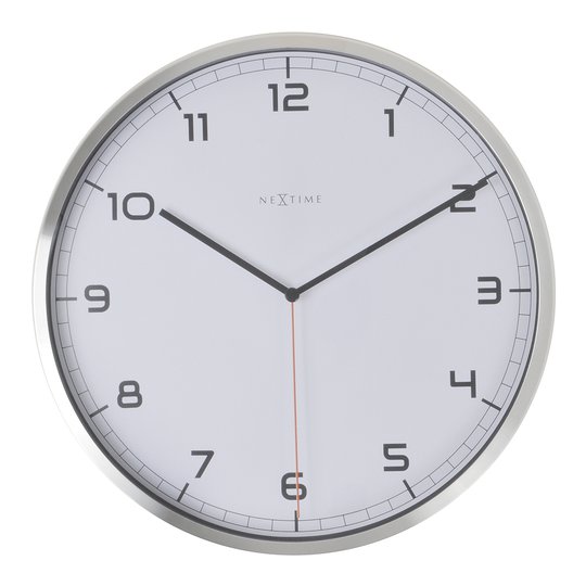 NeXtime - Company Arabic Väggklocka 35 cm Vit