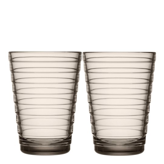 Iittala - Aino Aalto Glas 33 cl 2-pack Linne