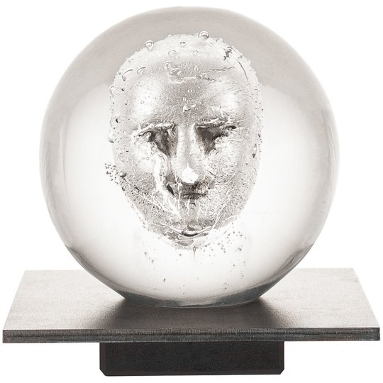 Kosta Boda Headman Skulptur 12 cm. Klar