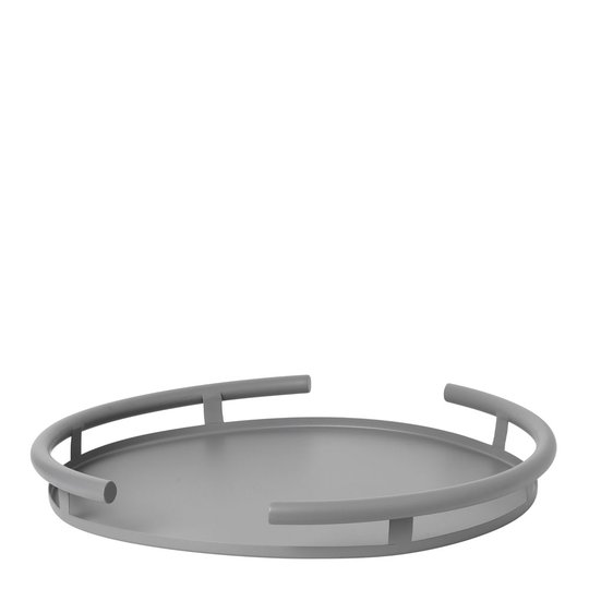 Broste Copenhagen - Charlie Bricka Rund 48 cm Grå
