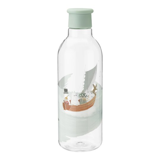 Rig-Tig - Mumin Drink-It Vattenflaska 75 cl Dusty Green