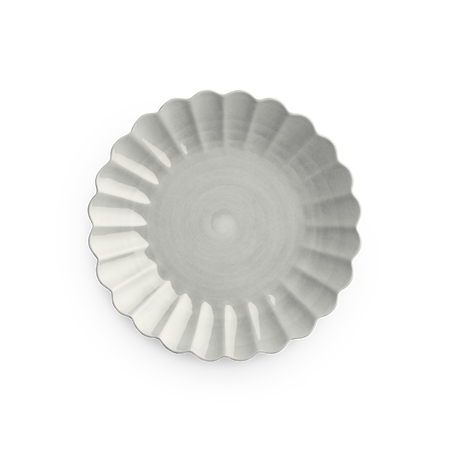 Oyster Tallrik Grå 28 cm