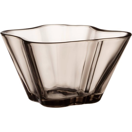Iittala Aalto Skål, 7,5 cm, Linne
