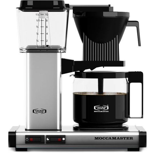 Moccamaster KBG962AO Kaffebryggare Polished Silver