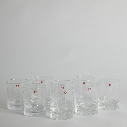Iittala - SÅLD Whiskyglas "Kalinka" 8 st