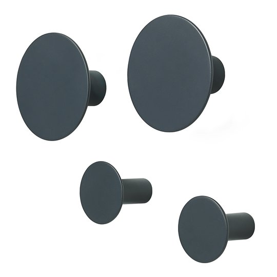 Blomus - Ponto Väggkrok 4-pack Gun Metal