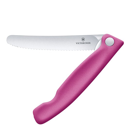 Victorinox - Swiss Classic Allkniv vikbar tandad 11 cm Rosa