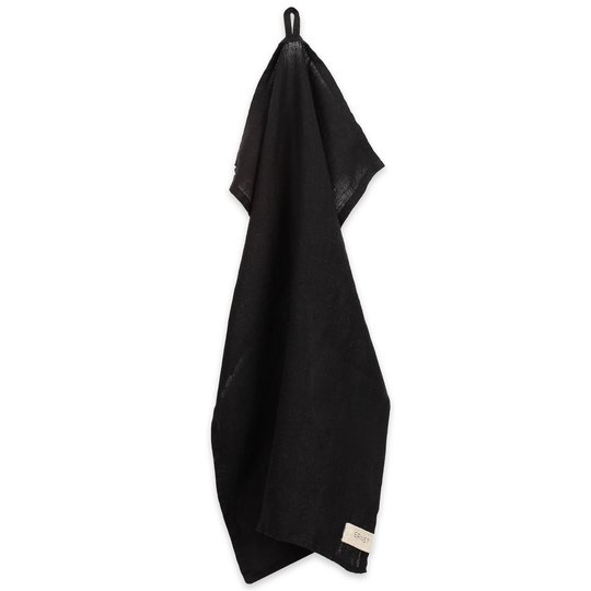 Ernst Linne kökshandduk svart
