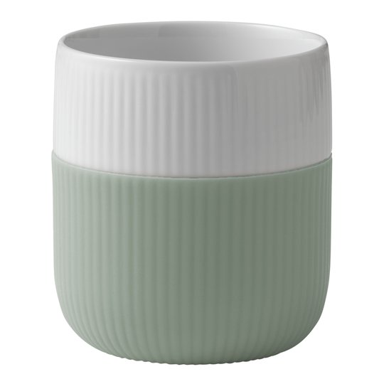 Royal Copenhagen - Fluted Contrast Mugg 33 cl Lichen