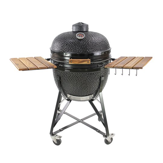 Kamado Sumo - Grill Maxi 25" med tillbehör Svart