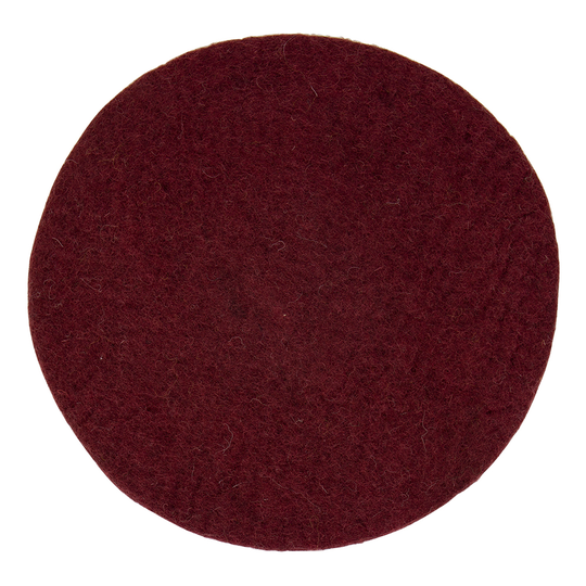 Afroart - Felt Sittdyna 37 cm Vinröd
