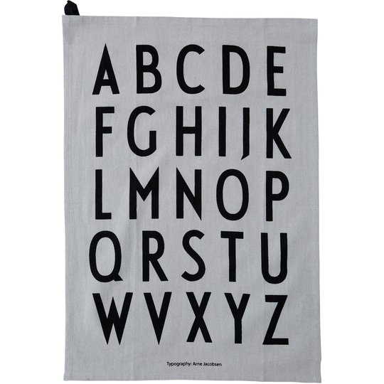 Design Letters Kökshandduk, Grå