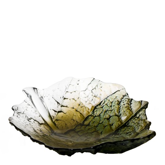 Målerås Glasbruk - Folia Skål Ø25 cm Grön