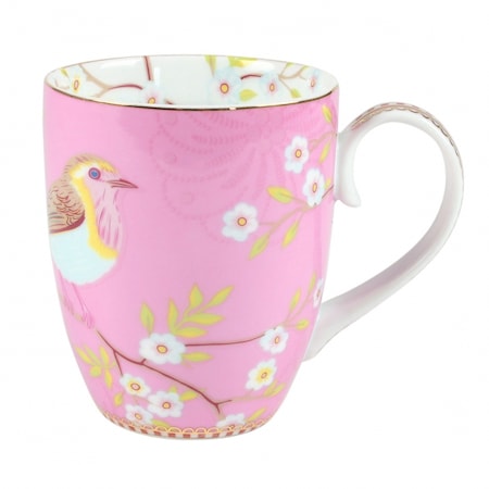 Early Bird Stor Mugg Rosa 35cl