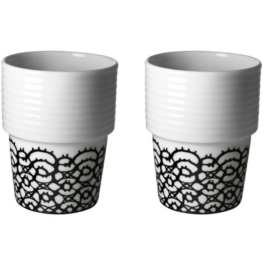 Rörstrand Filippa K Kaffemugg 31 cl Lace 2 st