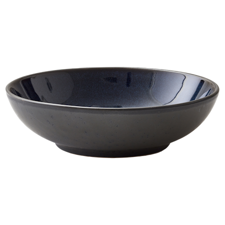 Pastaskål 20cm Svart/mblå BITZ