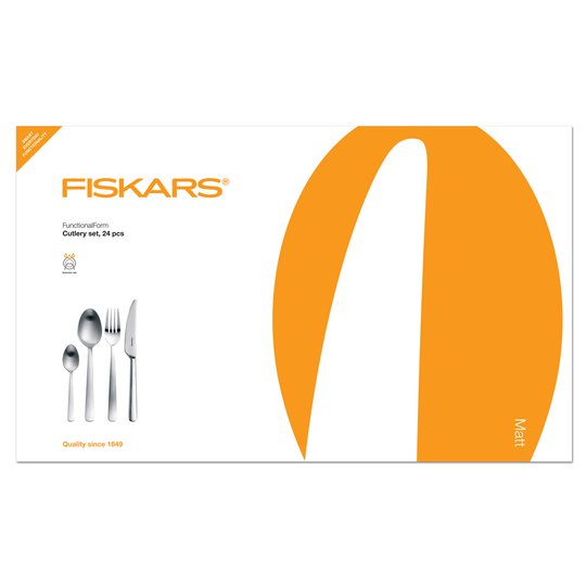 Fiskars Functional Form Bestickset 24 Delar Matt