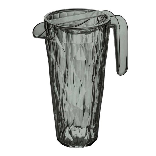 Koziol - Koziol Club Vattenkaraff 1,5 L Transparent Grå