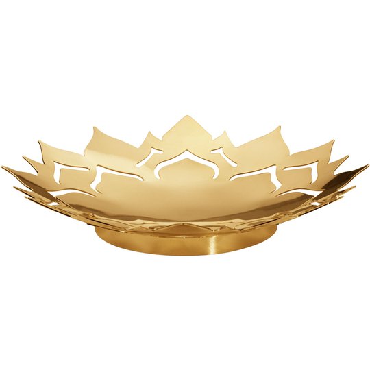 Georg Jensen Isblommor skål guld liten