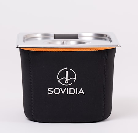 Isolerad Sous vide-kantin med Lock 12l Svart