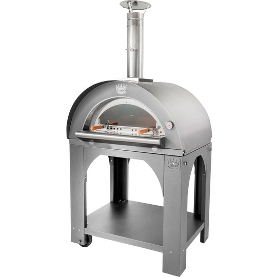 Clementi Pulcinella Vedeldad Pizzaugn 60x60 cm. Rostfritt stål
