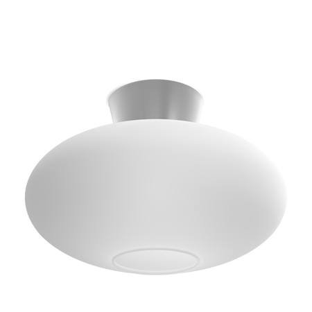 Bullo XL Plafond Ø38 cm Aluminium/Opal