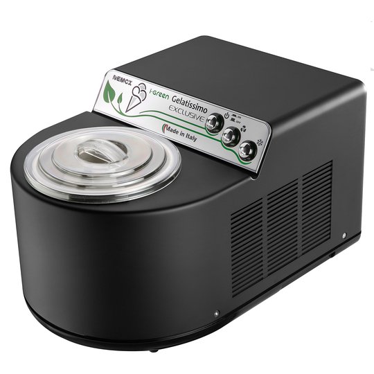 Nemox Gelatissimo Exclusive I-Green glassmaskin, svart