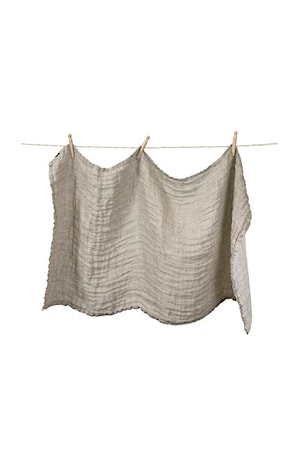 Hannelin Baby Pläd natural/white 60x110