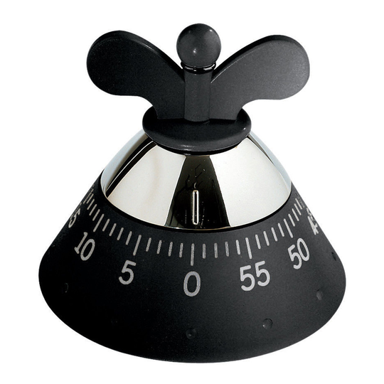 Alessi - Alessi Kökstimer Svart