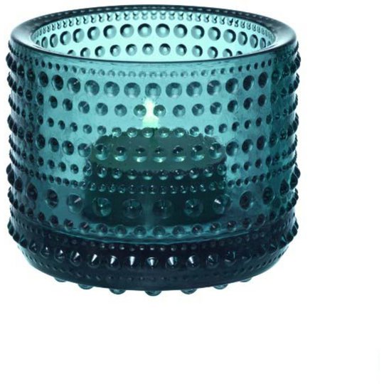 Iittala Kastehelmi Ljuslykta 64 mm Havsblå