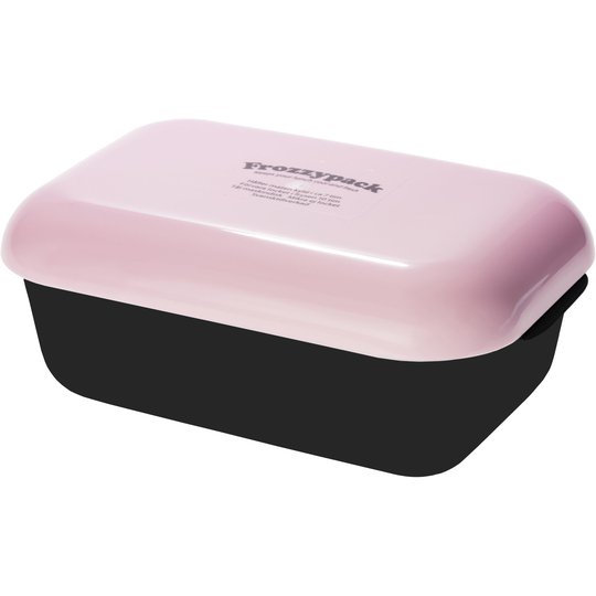 Frozzypack Kylmatlåda Nordic Sea Svart/Ljusrosa