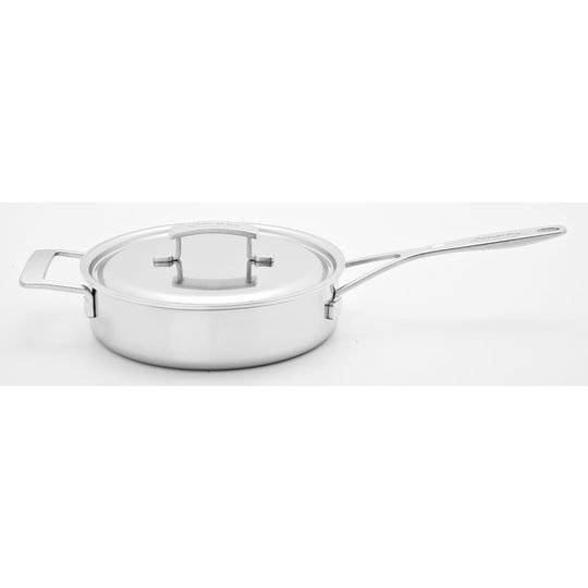 Demeyere Industry Traktör/Sautepanna med lock 24 cm, 2,8 L
