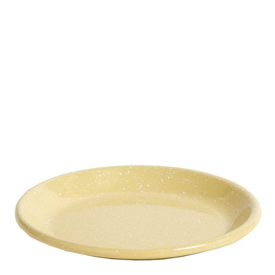 Hay - Tallrik Emaljerad 21 cm Gul