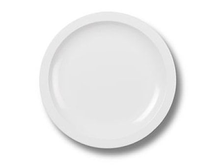 Tallrik Picnic Vit Ø 24cm