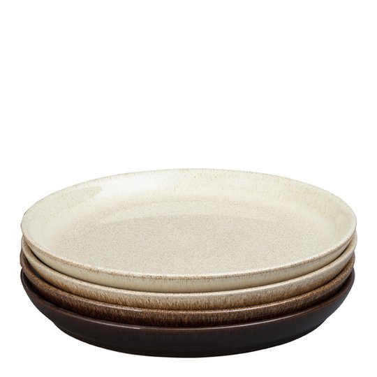 Denby - Studio Tallrik 26 cm 4-pack Brun