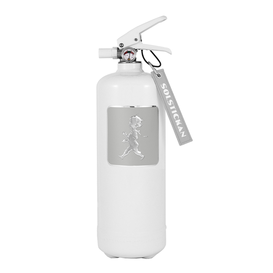 Solstickan - Brandsläckare 2 kg Vit/Grå