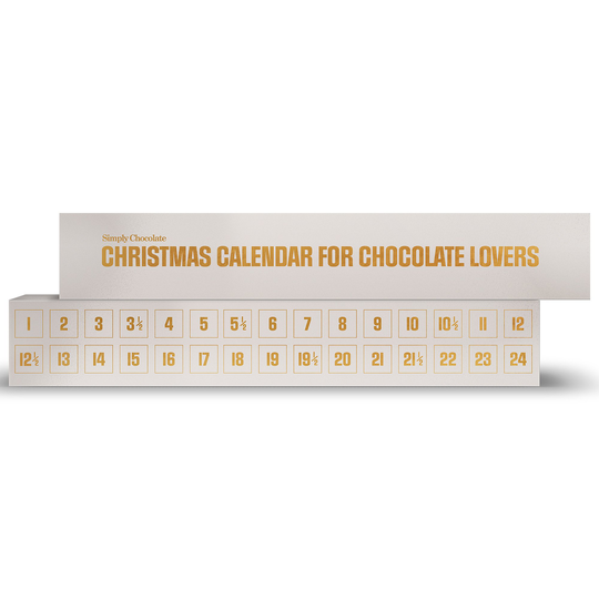Simply Chocolate Julkalender 2021 white