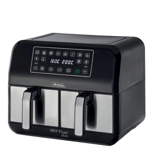 Ariete - Air Fryer Dual Rostfri