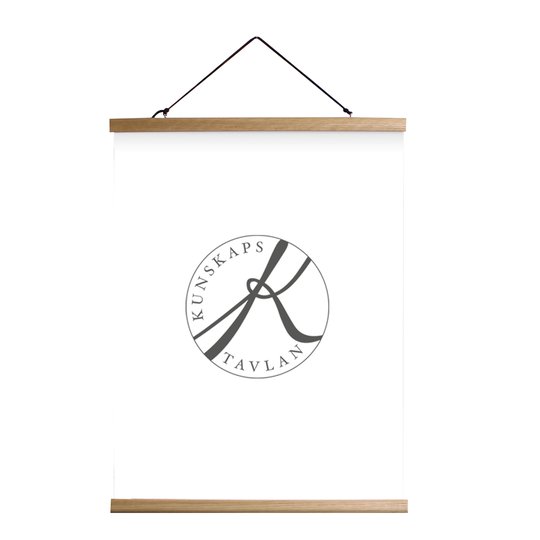 Kunskapstavlan - Posterhängare 31 cm Ek