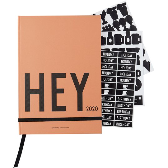 Design Letters Calendar, 2020 Beige
