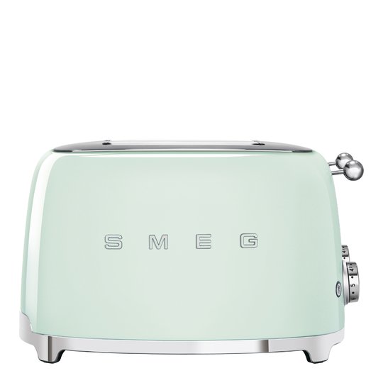Smeg - 50's Style Brödrost kvadrat 4 skivor Grön