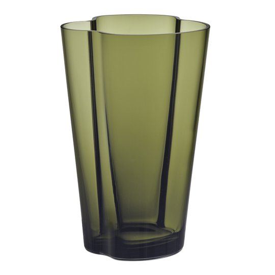 Iittala - Alvar Aalto Collection Vas 22 cm Mossgrön