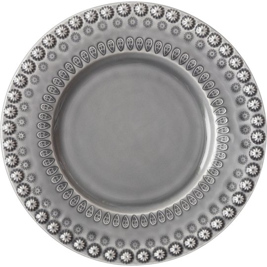 PotteryJo Daisy Salladstallrik 2 st, Soft grey