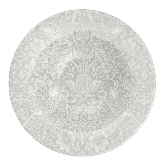 Morris & Co - Strawberry Thief Skål 19 cm Grå