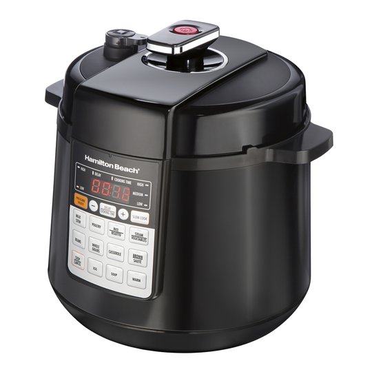 Hamilton Beach - Tryckkokare Multi-funktion 5,7 L Svart