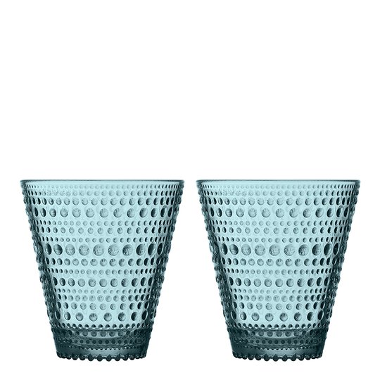Iittala - Kastehelmi Tumbler 30 cl 2-pack Havsblå
