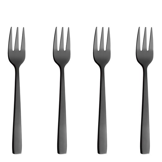 Aida - Raw Gaffel 4-pack Svart