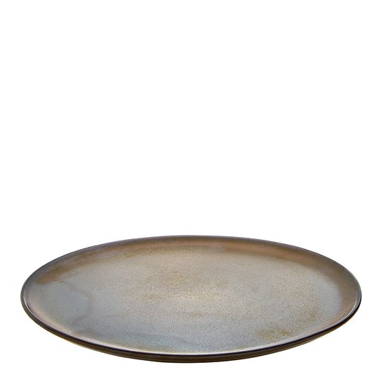 Aida - Raw Tallrik 23 cm Metallic Brown